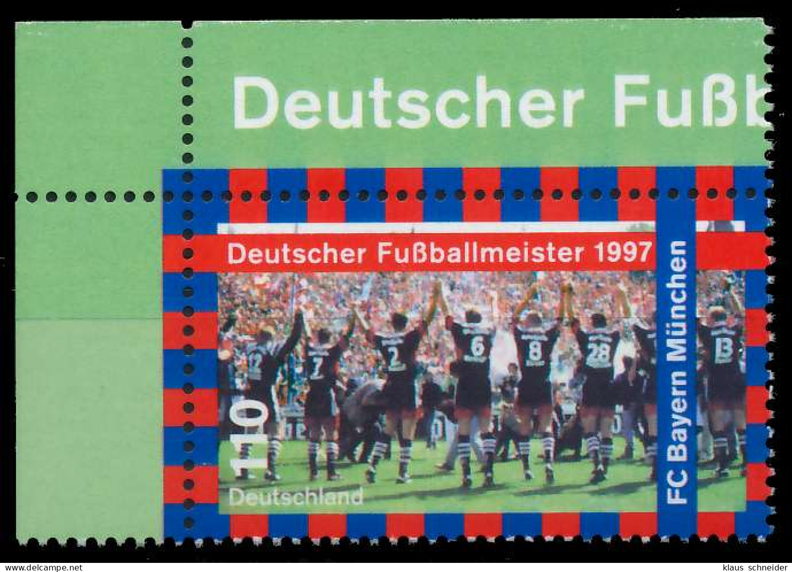 BRD 1997 Nr 1958 Postfrisch ECKE-OLI X868F02 - Unused Stamps