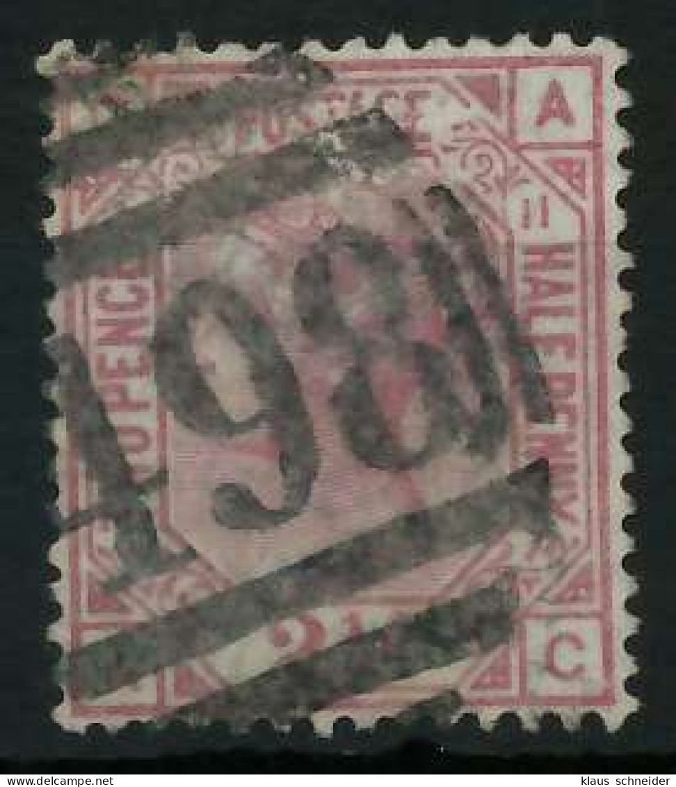 GROSSBRITANNIEN 1840-1901 Nr 47 PL11 Gestempelt X8690B6 - Used Stamps