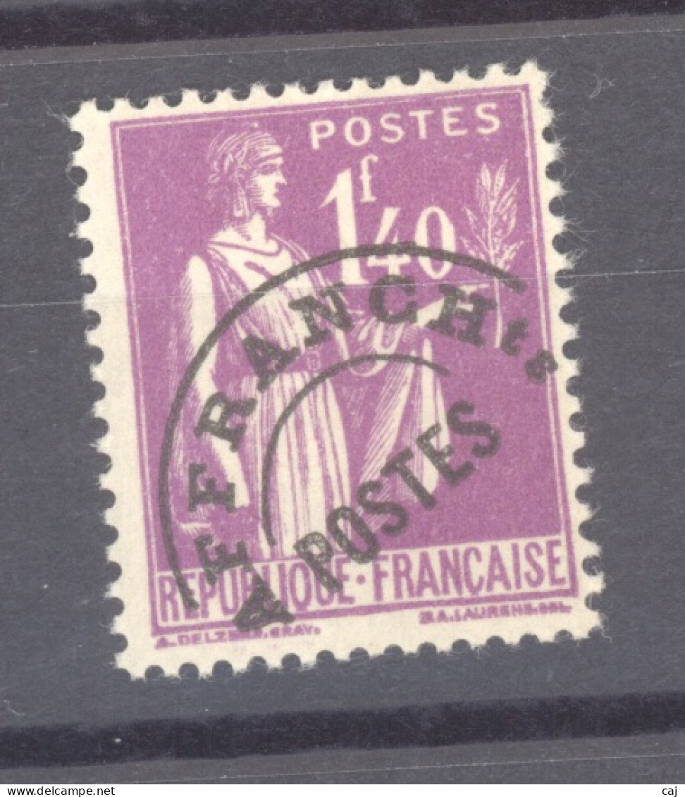 France  -  Préos  :  Yv  77  * - 1893-1947