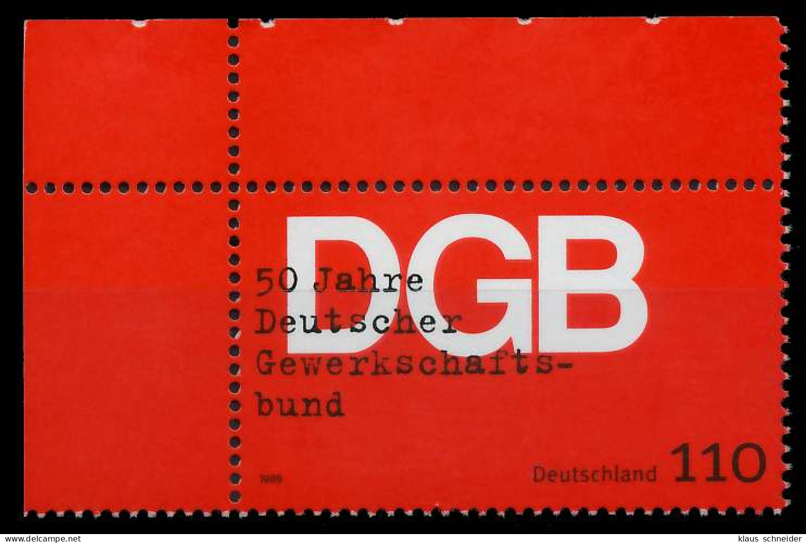 BRD 1999 Nr 2083 Postfrisch ECKE-OLI X86D1DE - Unused Stamps
