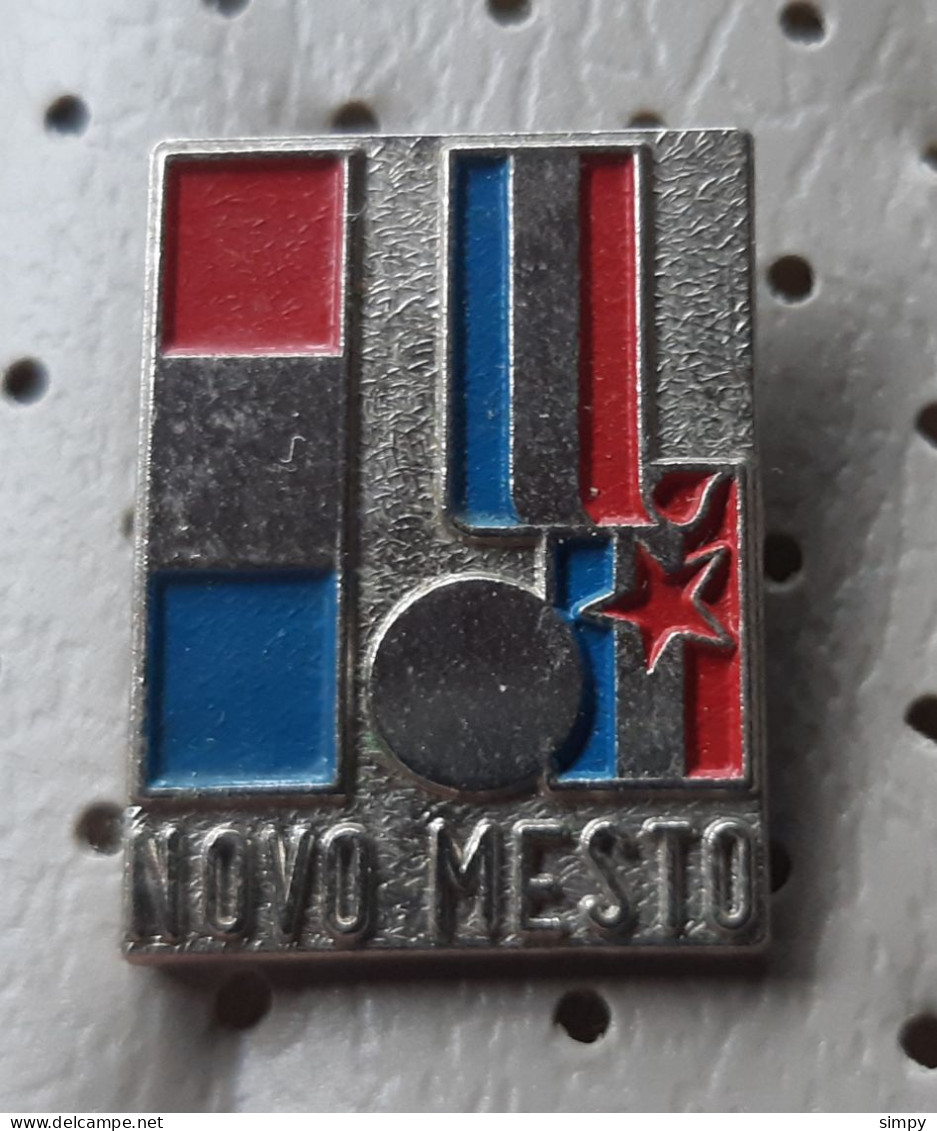 Volleyball  Balkan Championship Novo Mesto 1981 Slovenia Ex Yugoslavia Vintage Pin - Pallavolo