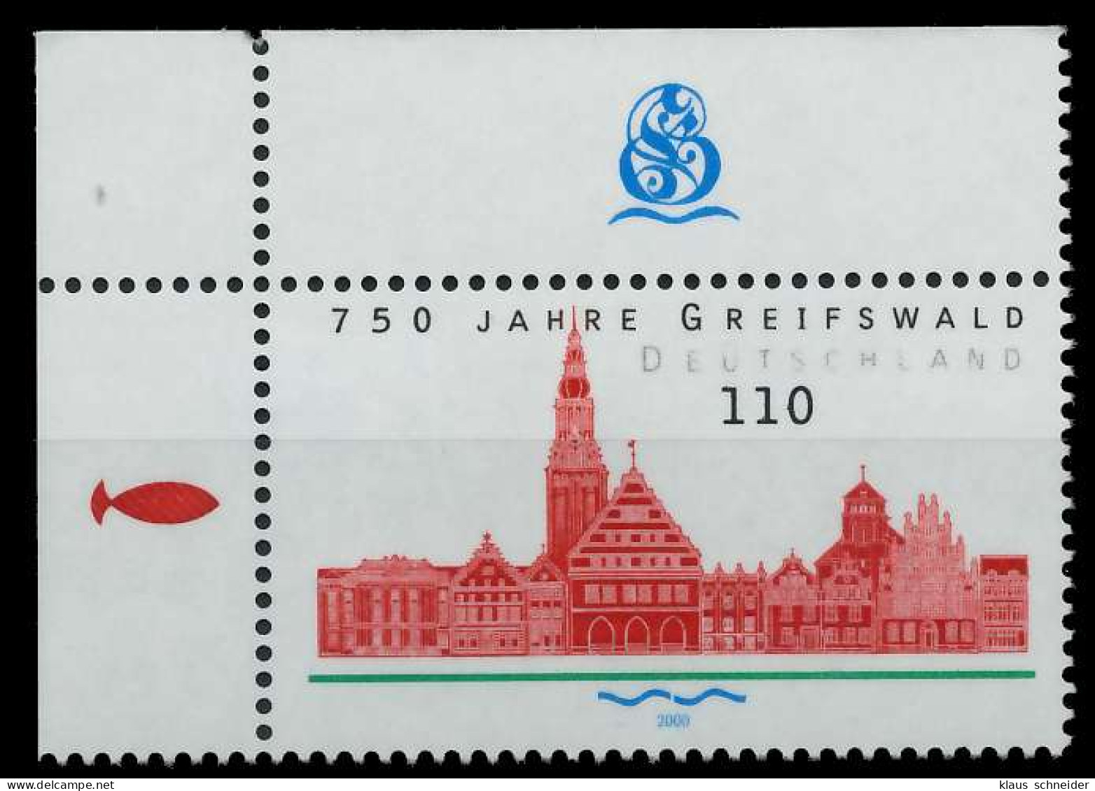 BRD 2000 Nr 2111 Postfrisch ECKE-OLI S7B922E - Unused Stamps