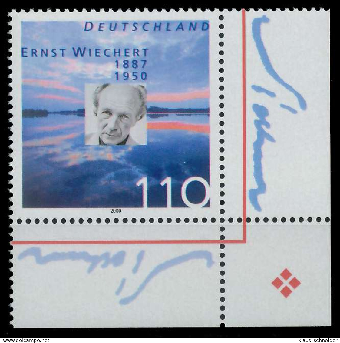 BRD 2000 Nr 2132 Postfrisch ECKE-URE X86D5D2 - Unused Stamps