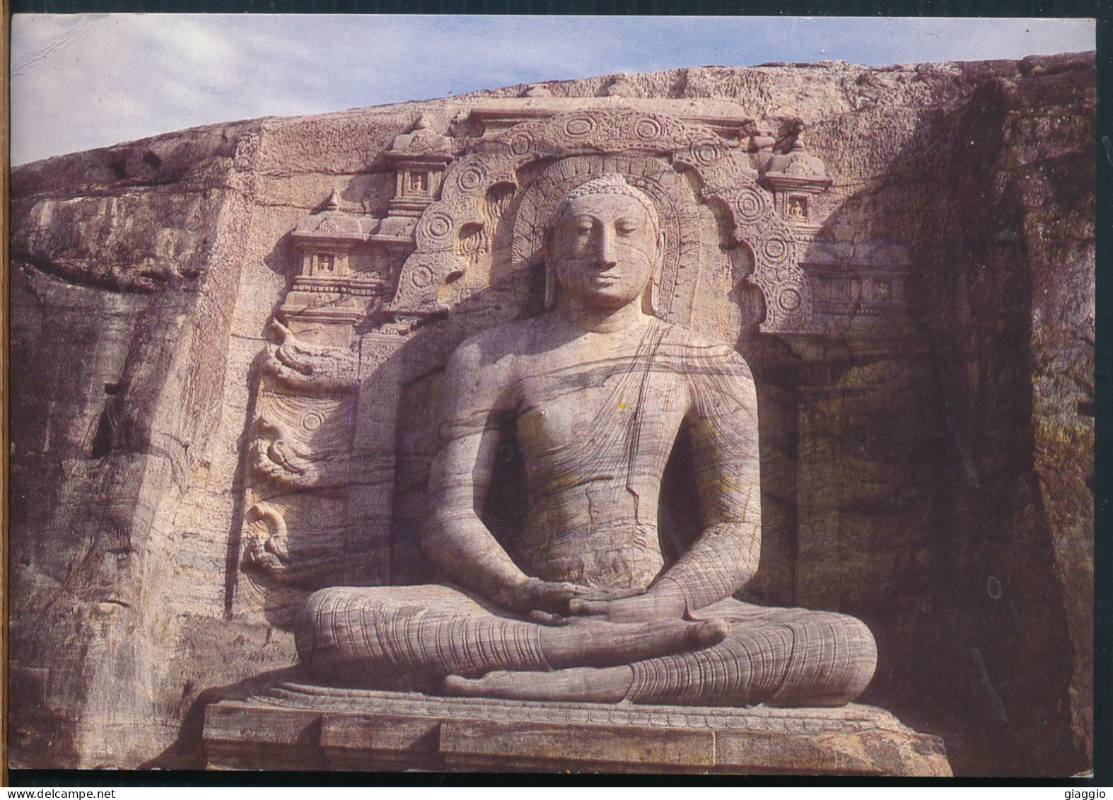 °°° 31094 - SRI LANKA - POLONNARUWA - SEATED BUDDHA °°° - Sri Lanka (Ceylon)