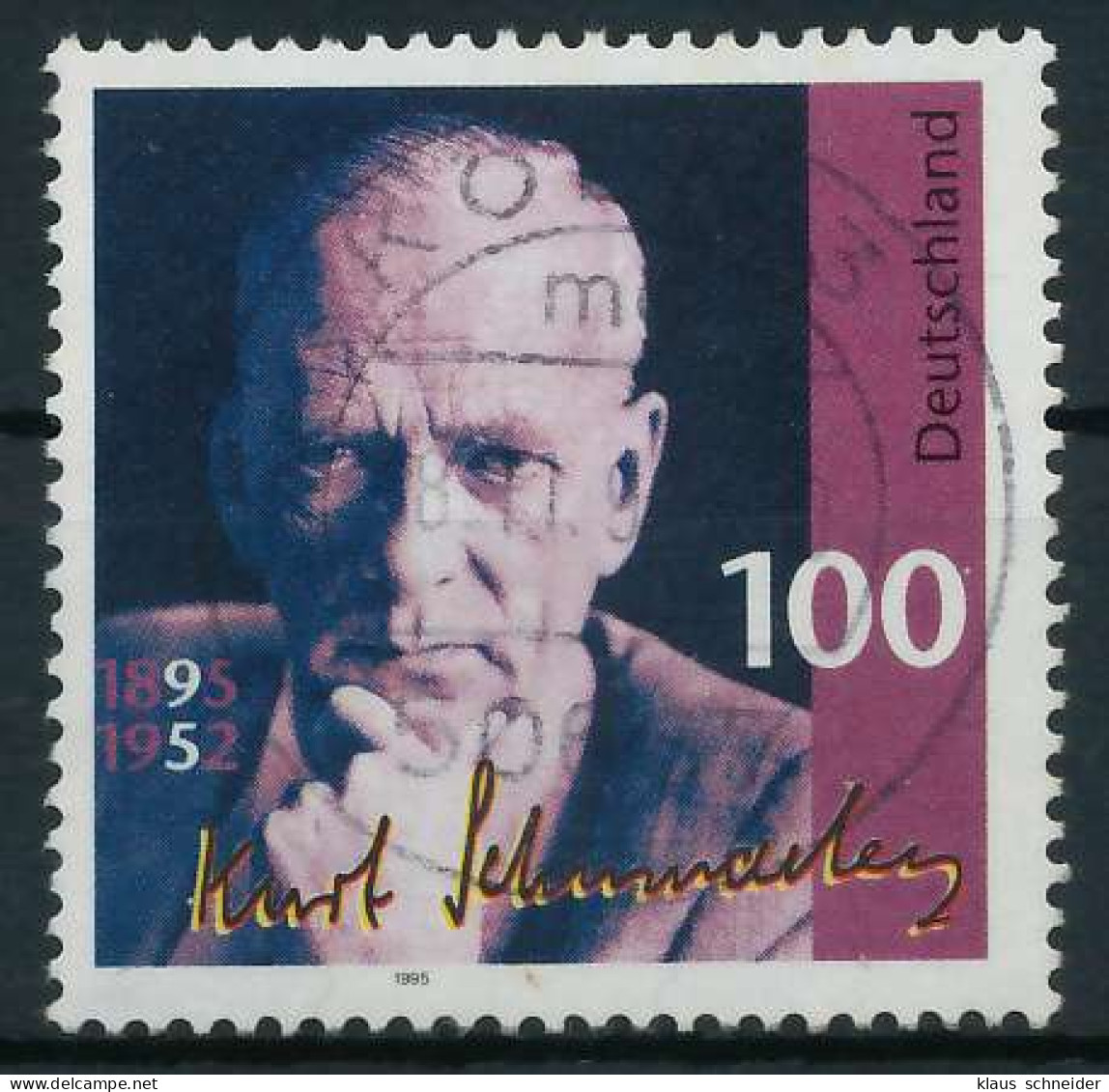 BRD 1995 Nr 1824 Zentrisch Gestempelt X86F1DE - Used Stamps