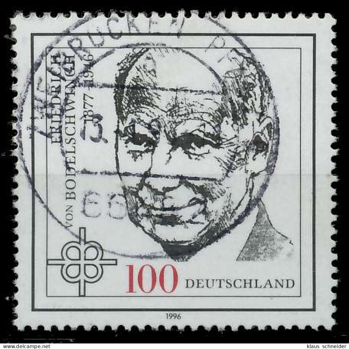 BRD 1996 Nr 1835 Zentrisch Gestempelt X86F286 - Used Stamps