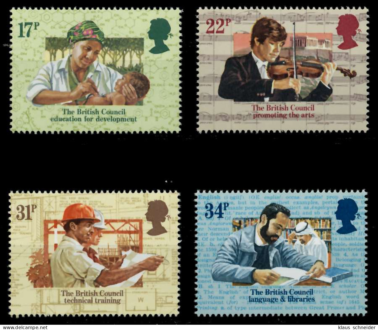 GROSSBRITANNIEN 1984 Nr 1008-1011 Postfrisch S0197A2 - Unused Stamps