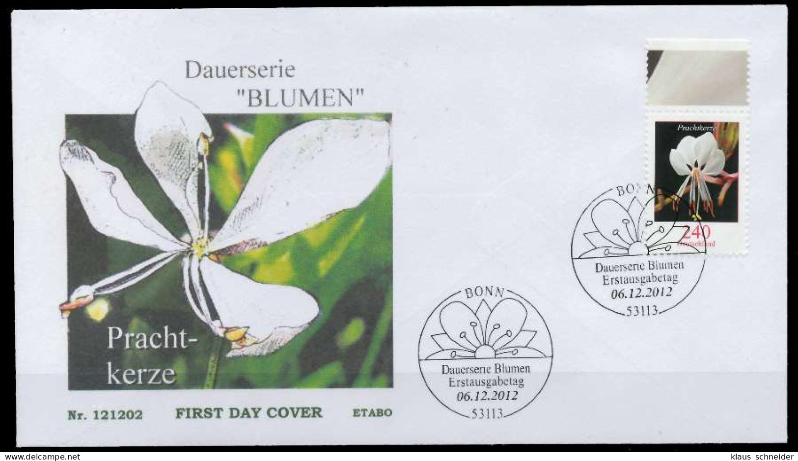 BRD DS BLUMEN Nr 2969 BRIEF FDC X86F6DE - Lettres & Documents