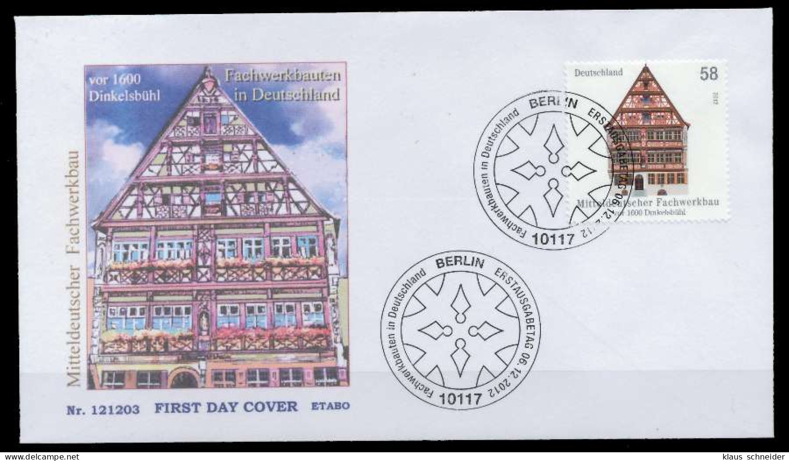 BRD BELEGE Nr 2970 BRIEF FDC X86F6EA - Other & Unclassified