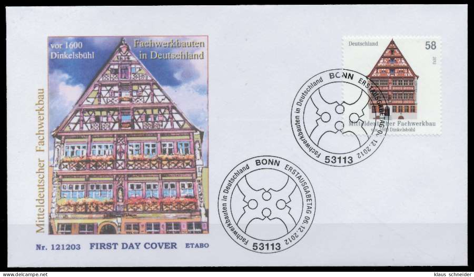BRD BELEGE Nr 2970 BRIEF FDC X86F6E6 - Other & Unclassified