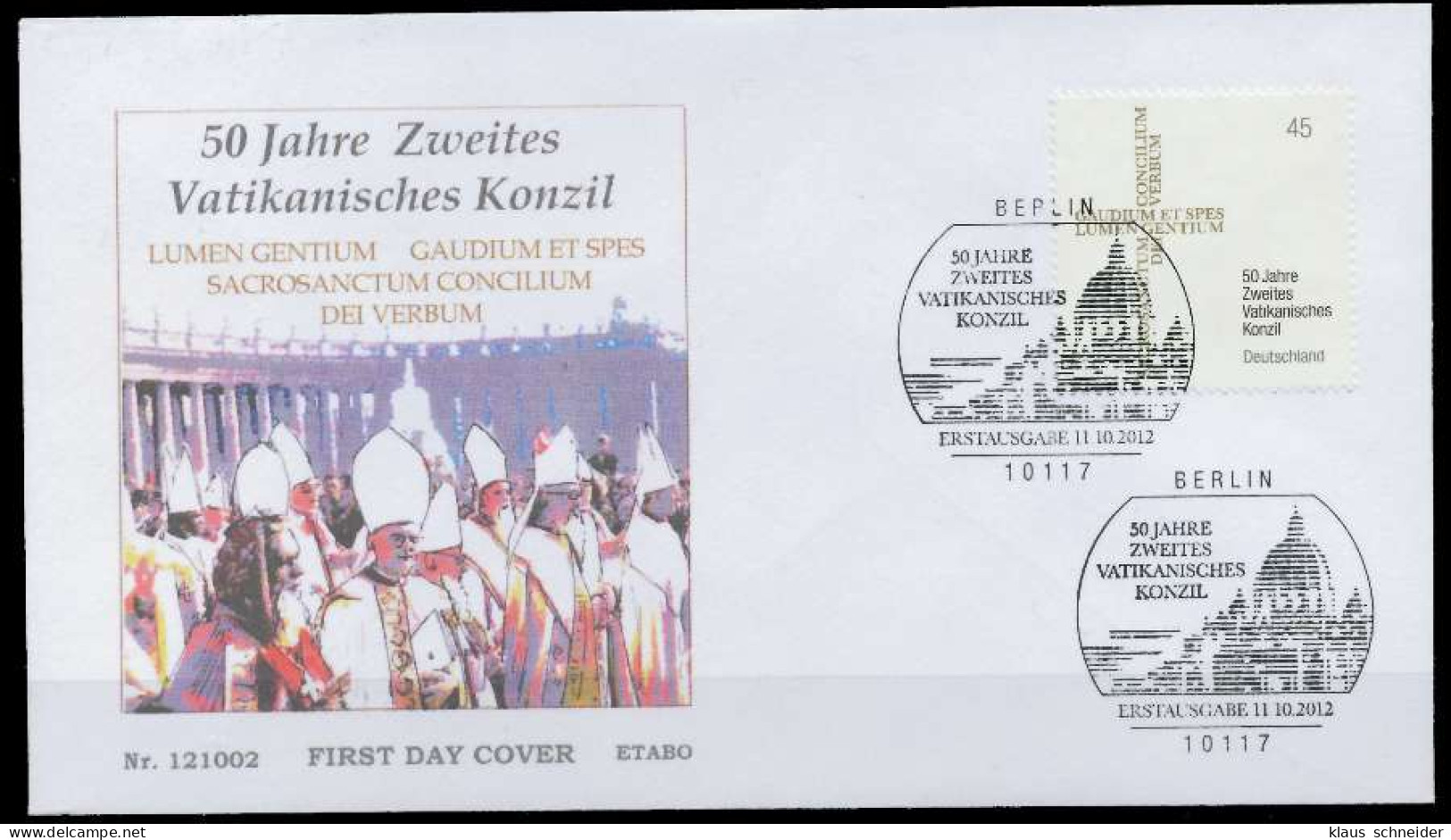 BRD BELEGE Nr 2958 BRIEF FDC X86F70A - Other & Unclassified