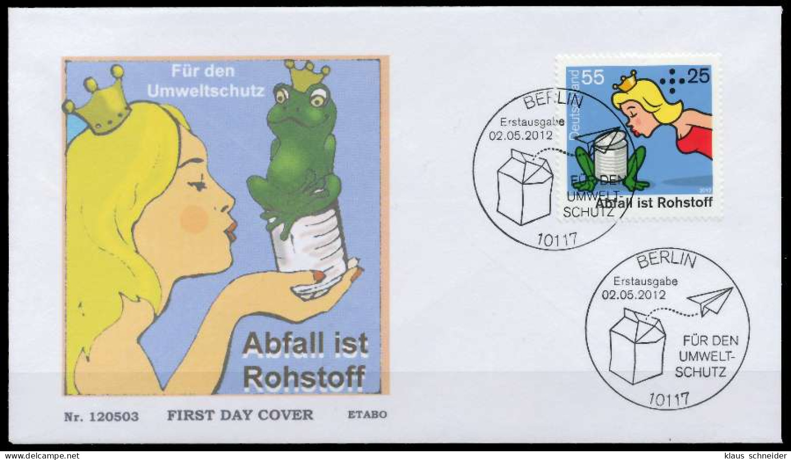 BRD BELEGE Nr 2932 BRIEF FDC X86F78E - Other & Unclassified