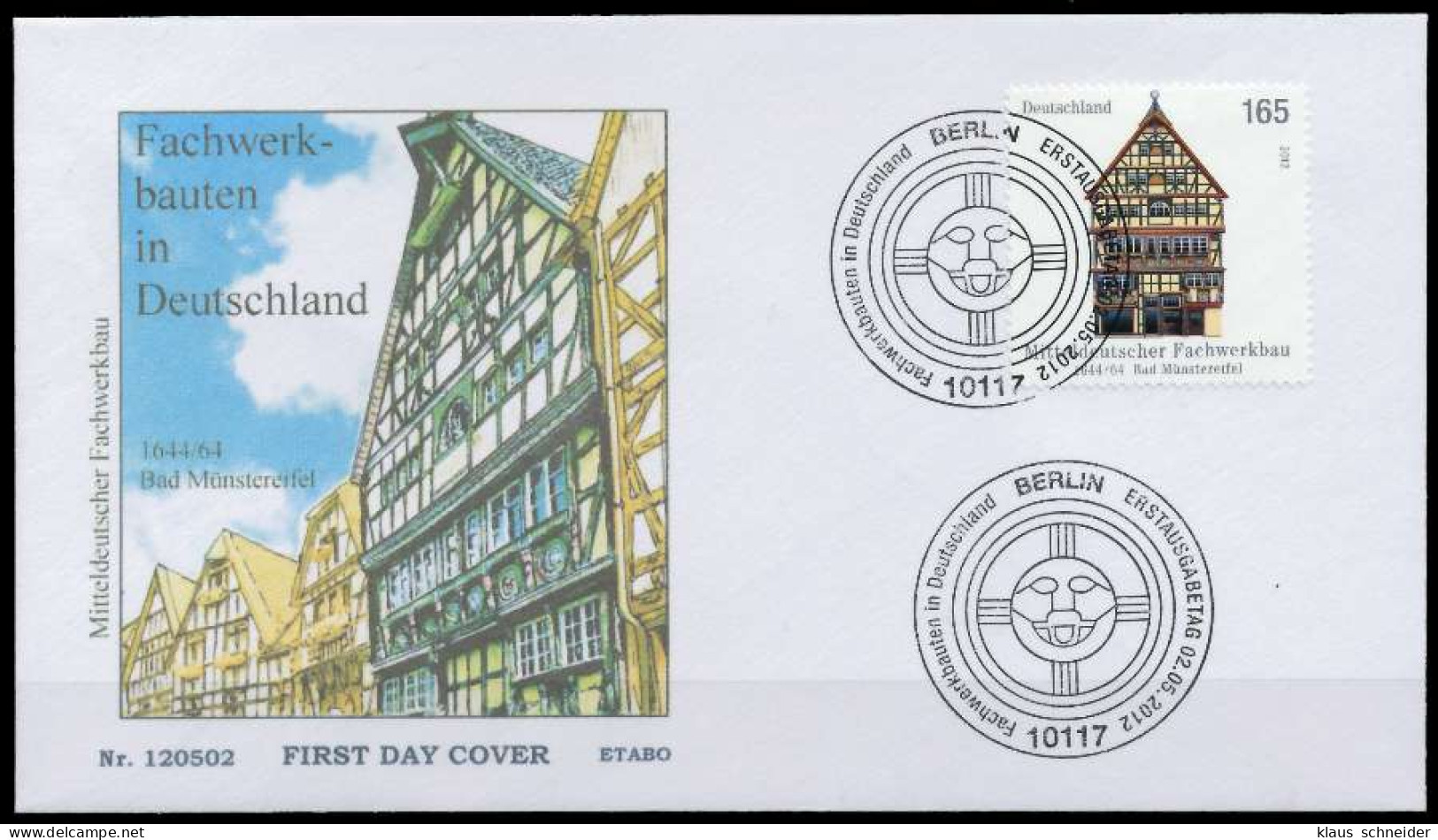 BRD BELEGE Nr 2931 BRIEF FDC X86F796 - Other & Unclassified