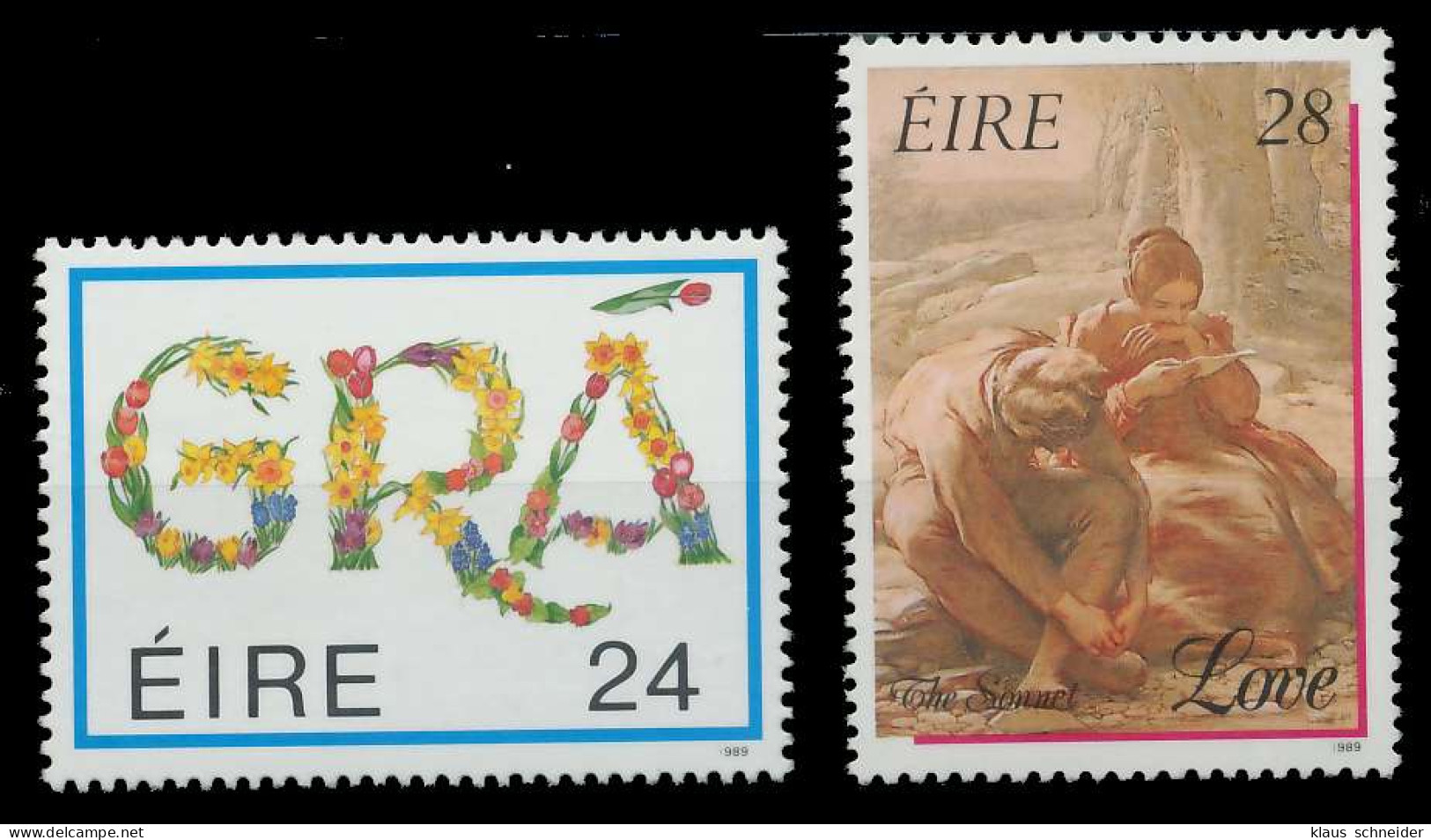 IRLAND 1989 Nr 669-670 Postfrisch S0197E2 - Neufs