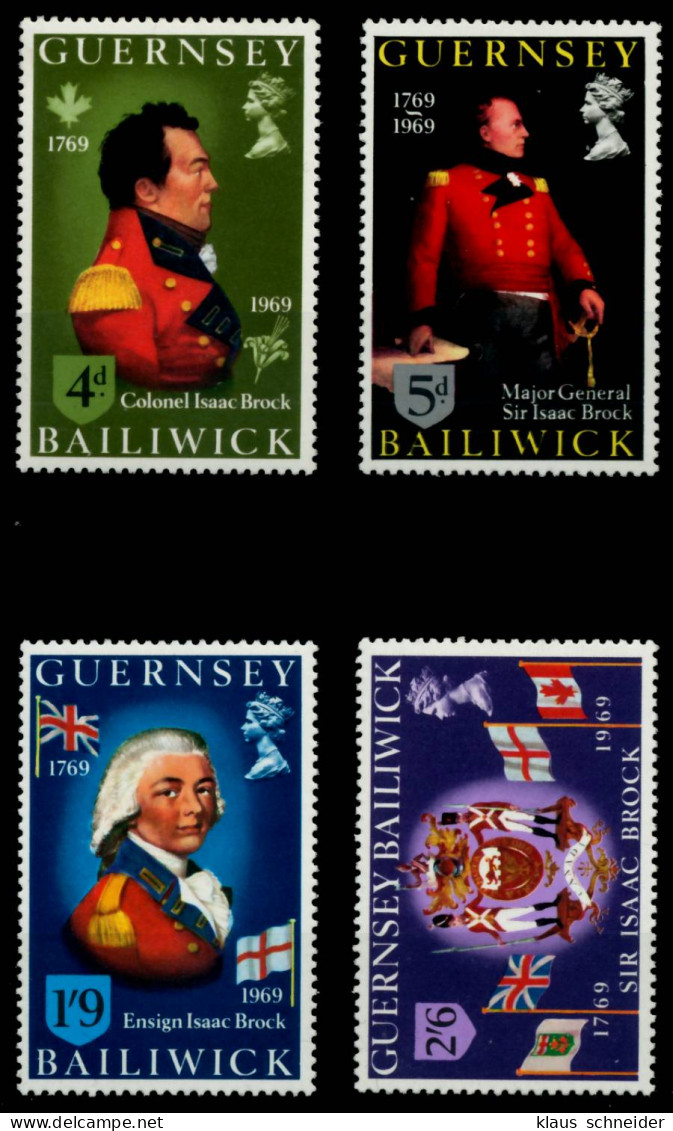 GUERNSEY 1969 Nr 24-27 Postfrisch S019B76 - Guernsey