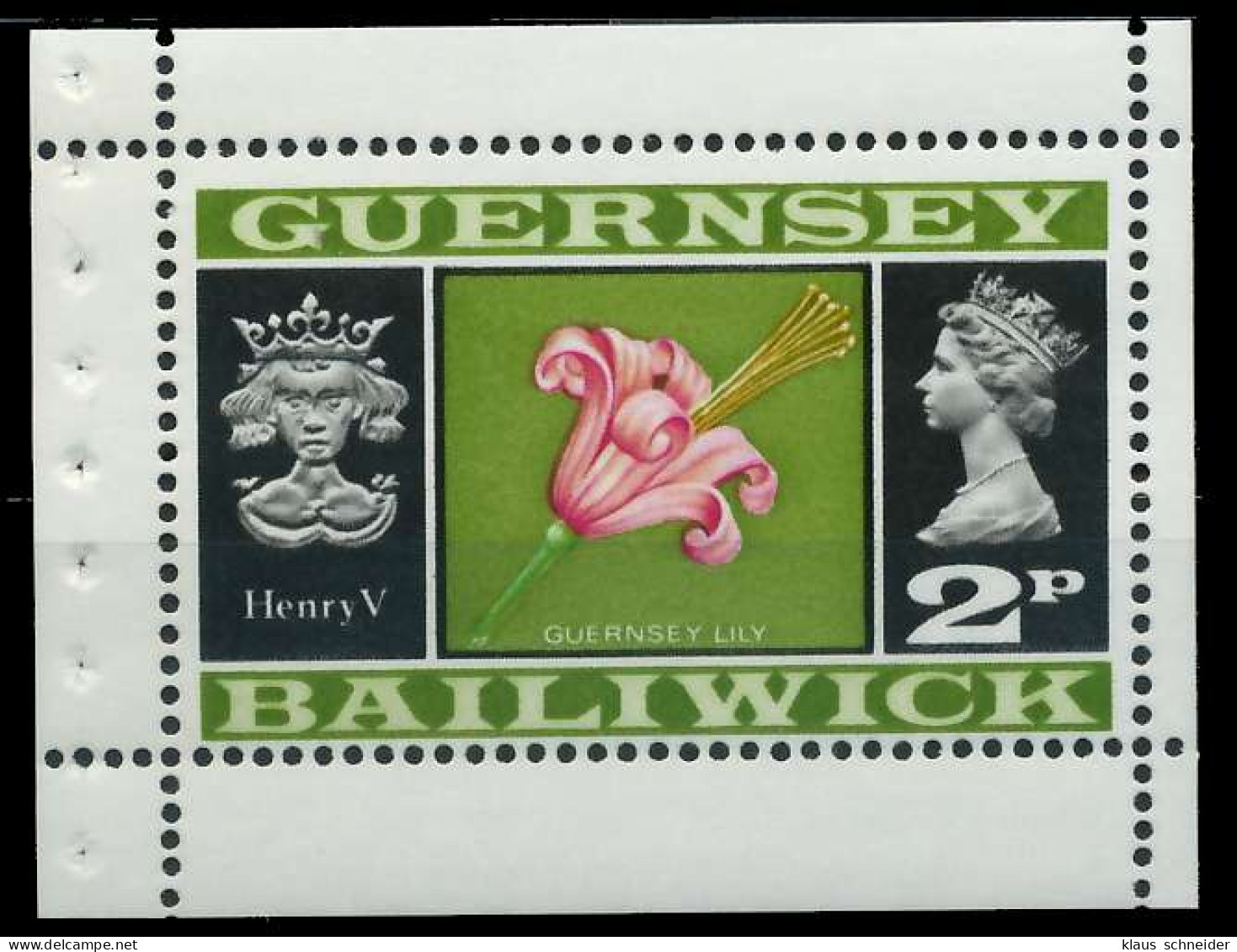GUERNSEY HEFTCHENBLATT Nr HB 0-5 Postfrisch X871466 - Guernsey