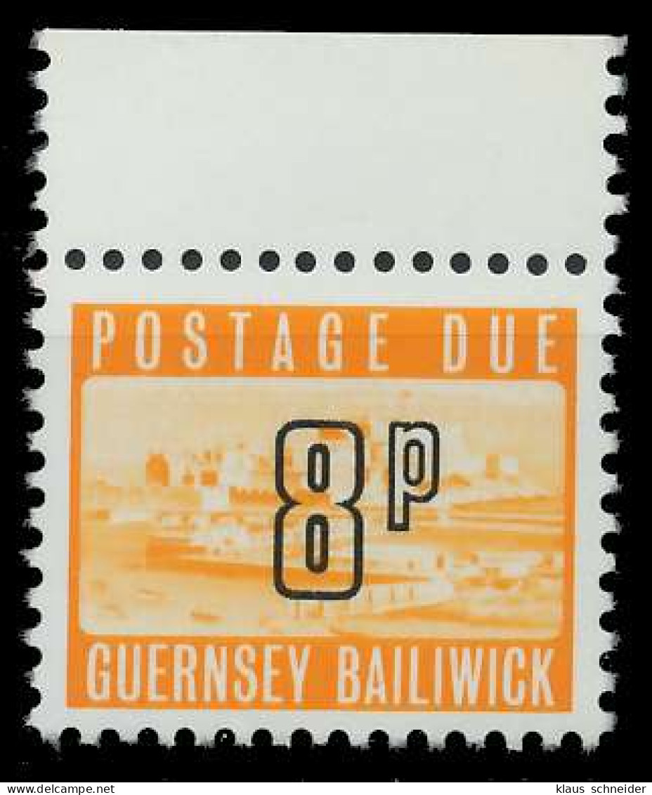 GUERNSEY PORTOMARKEN Nr 15 Postfrisch ORA X871472 - Guernsey