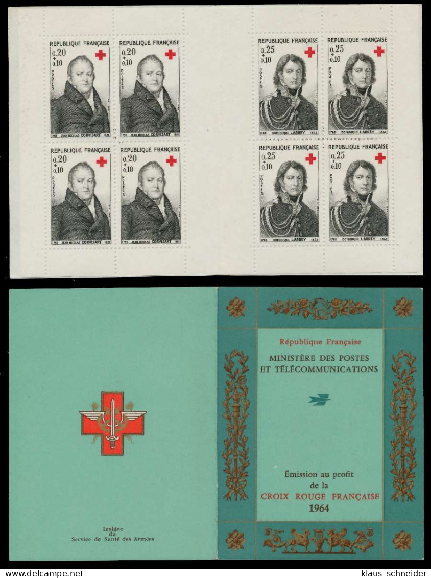 FRANKREICH MARKENHEFTCHEN Nr MH 1494-1495 Postfrisch S01A62E - Croix Rouge