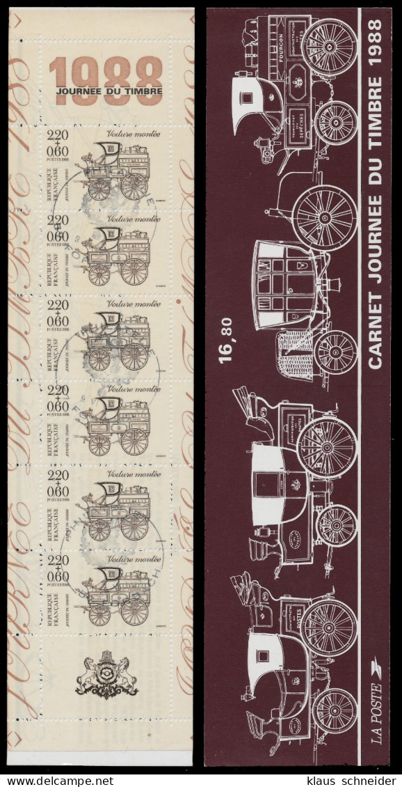 FRANKREICH MARKENHEFTCHEN Nr MH13 2662Cb ZENT X8717CA - Tag Der Briefmarke
