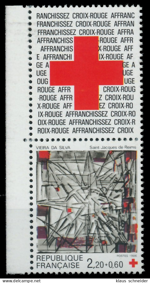 FRANKREICH 1986 Nr 2582C Und ZF Postfrisch SENKR PAAR X873126 - Ongebruikt