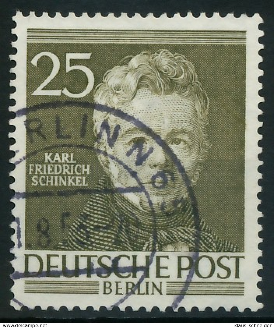 BERLIN 1952 Nr 98 Gestempelt X8732B2 - Oblitérés