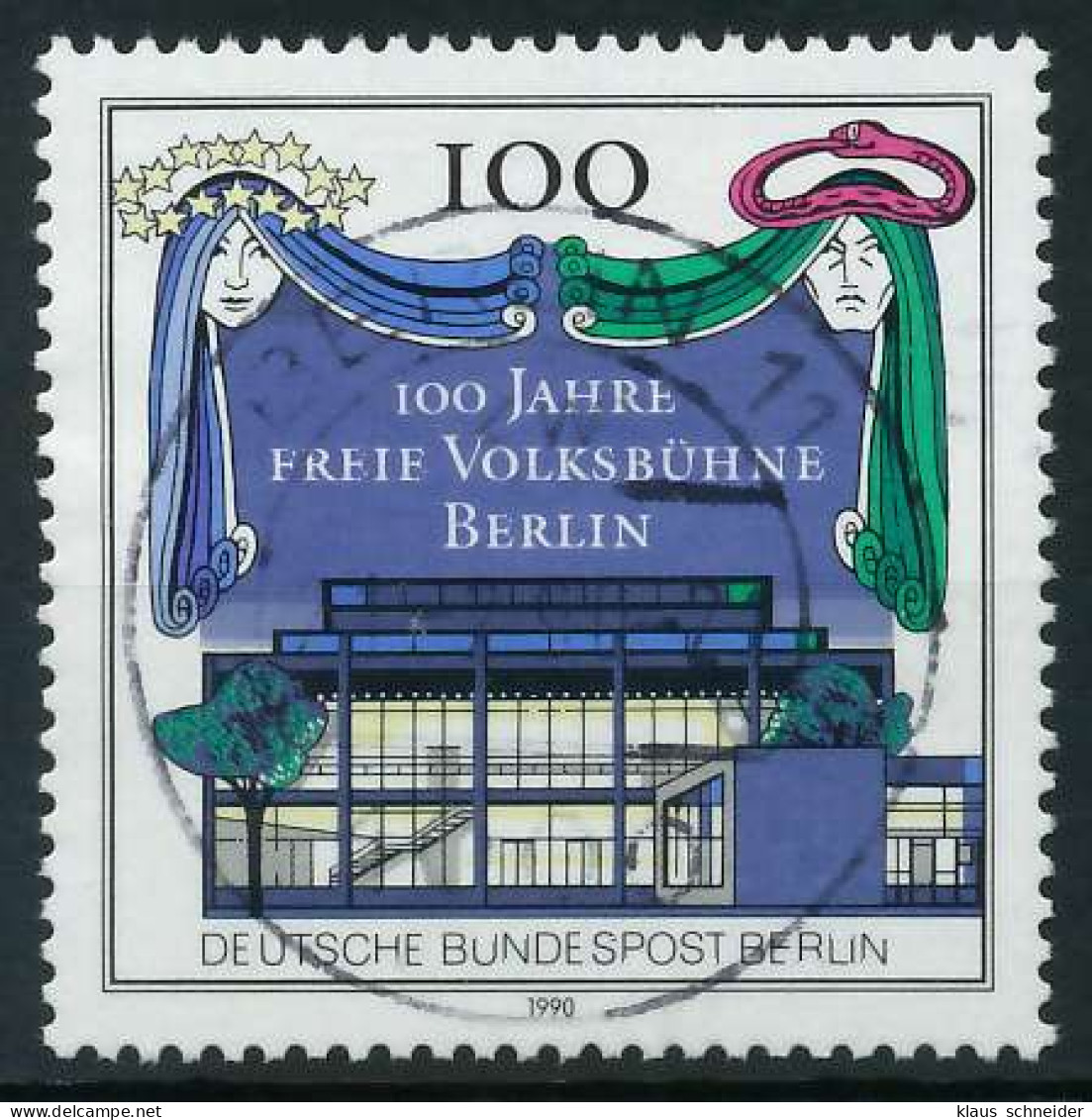 BERLIN 1990 Nr 866 Zentrisch Gestempelt X873356 - Oblitérés