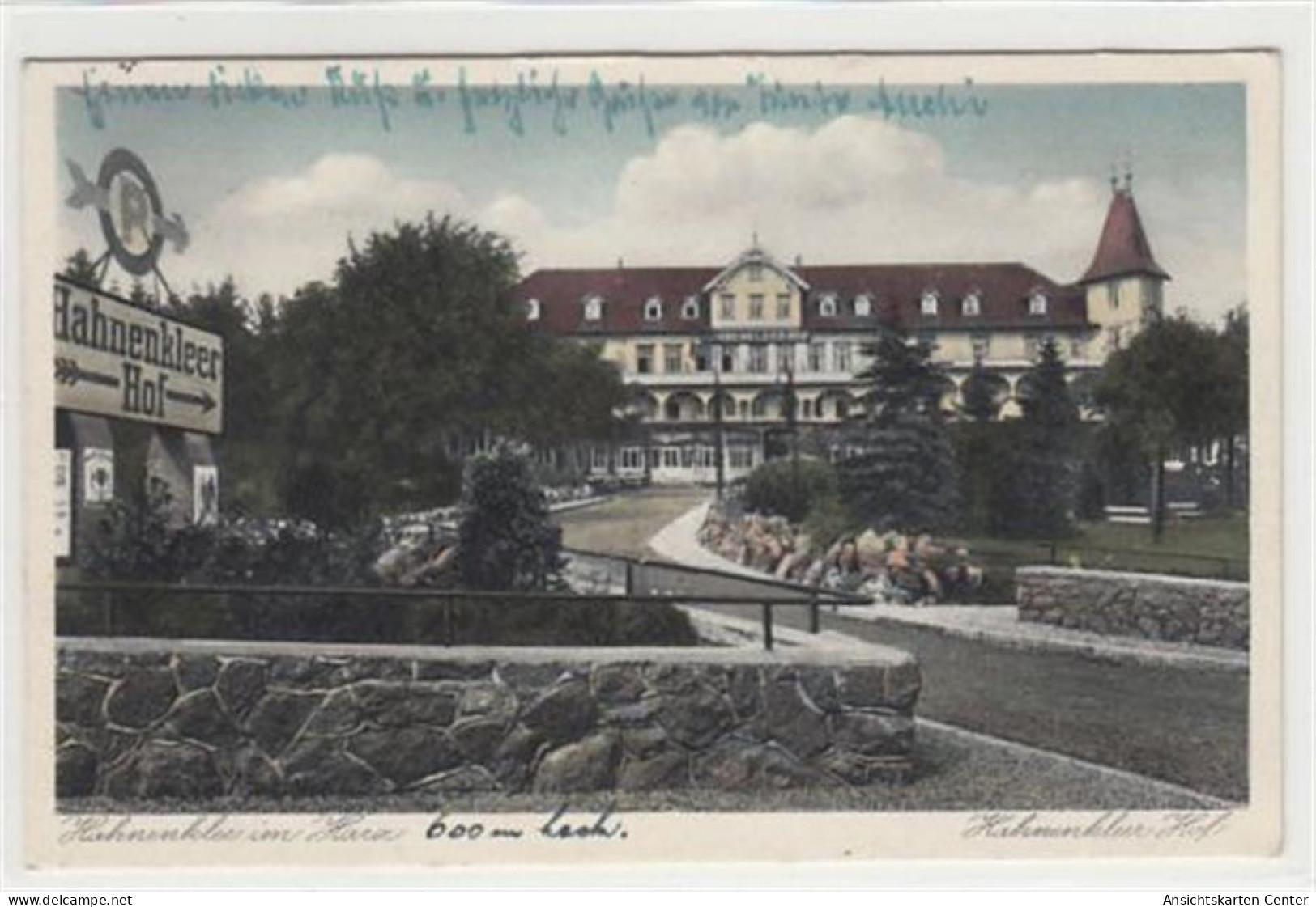 39081511 - Hahnenklee. Hahnenkleer Hof Gelaufen, 1934. Kleine Beschaedigungen Am Rand Oben, Sonst Gut Erhalten - Goslar