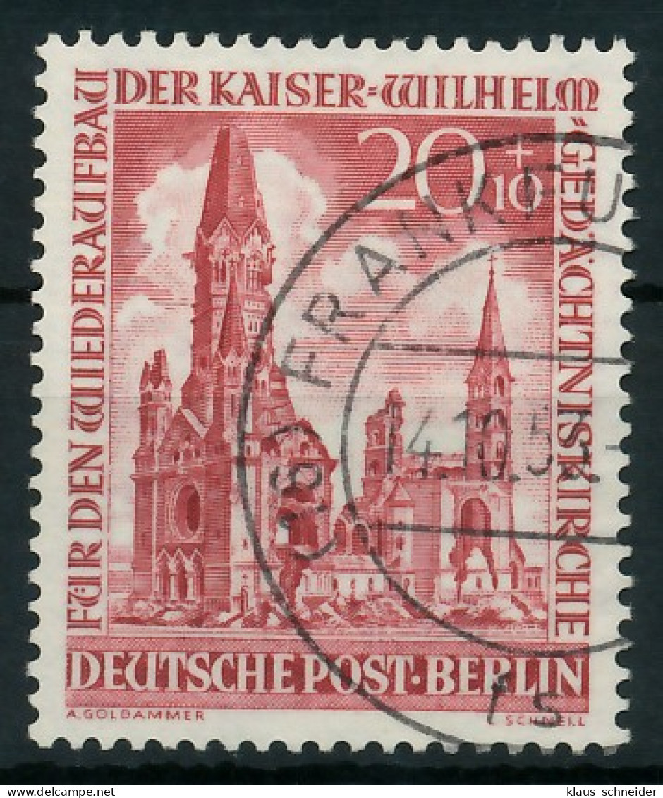 BERLIN 1953 Nr 108 Gestempelt X8790B2 - Oblitérés