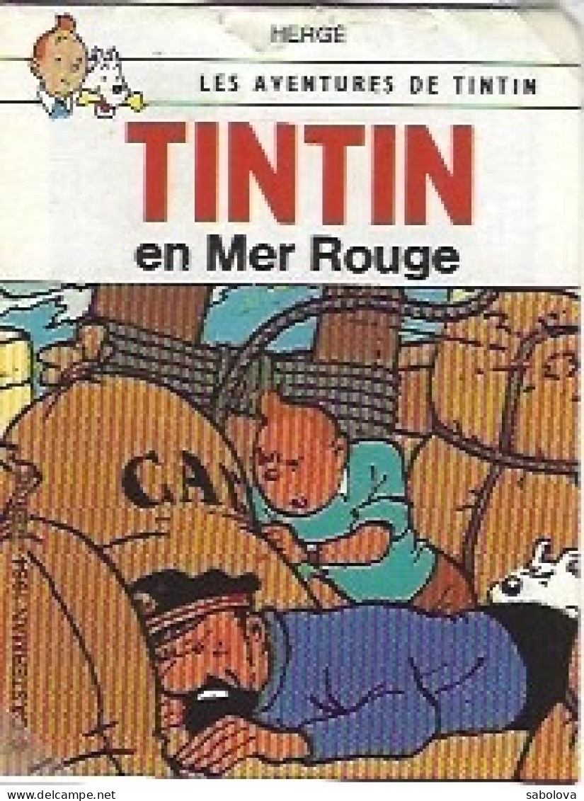 Tintin En Mer Rouge Mini Album Scotch 1984 - Autres & Non Classés