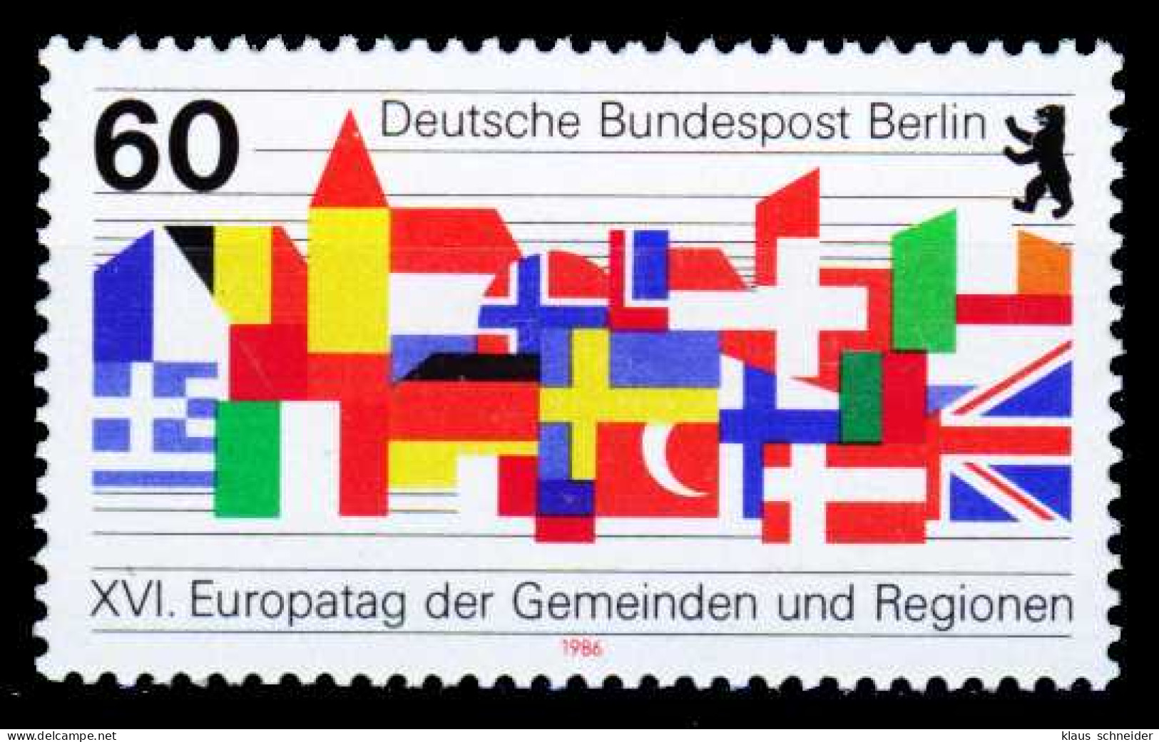BERLIN 1986 Nr 758 Postfrisch S80158E - Unused Stamps
