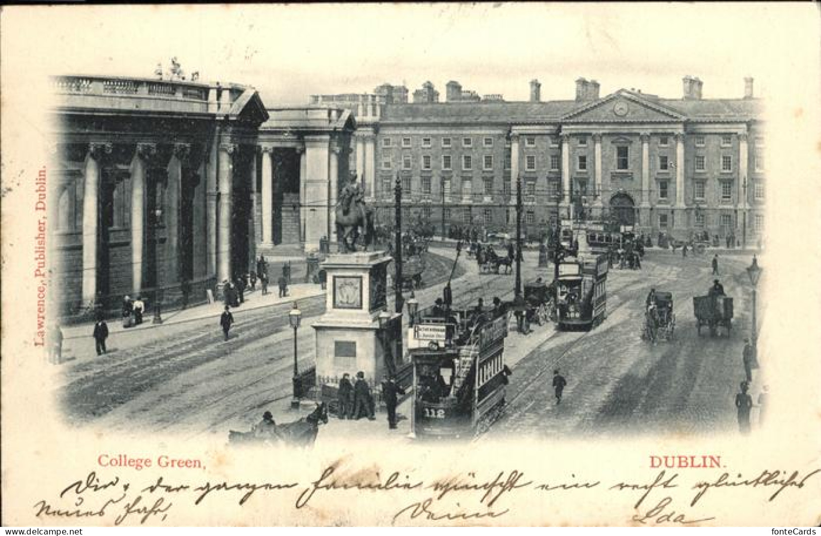 11268460 Dublin Ireland College Green Strassenbahn  - Autres & Non Classés