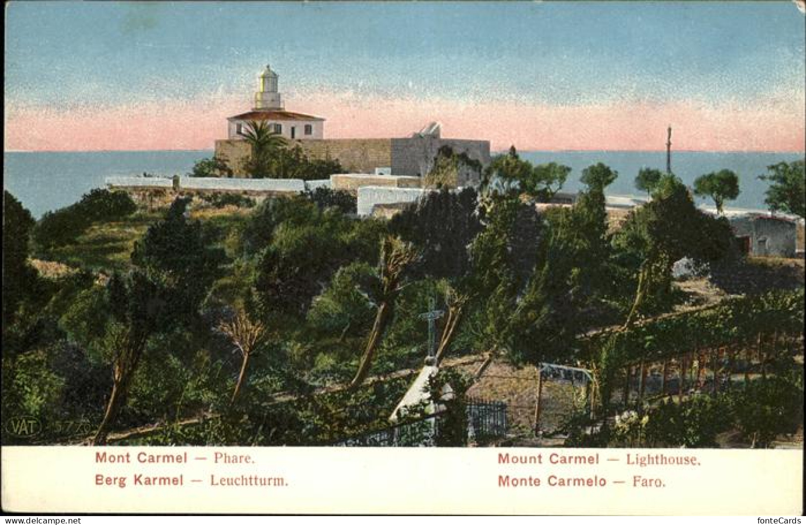 11268282 Monte Carmelo Mont Carmel Phare Leuchtturm Israel - Israel