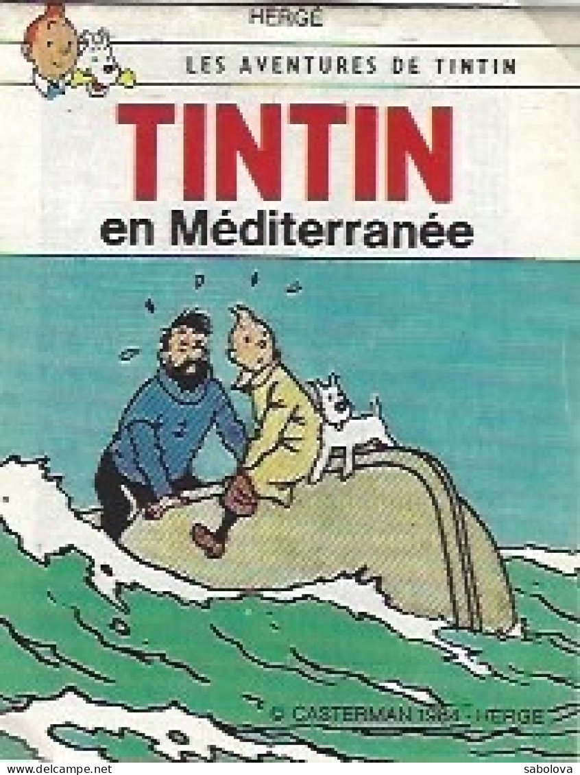Tintin En Méditerranée Mini Album Scotch 1984 - Other & Unclassified