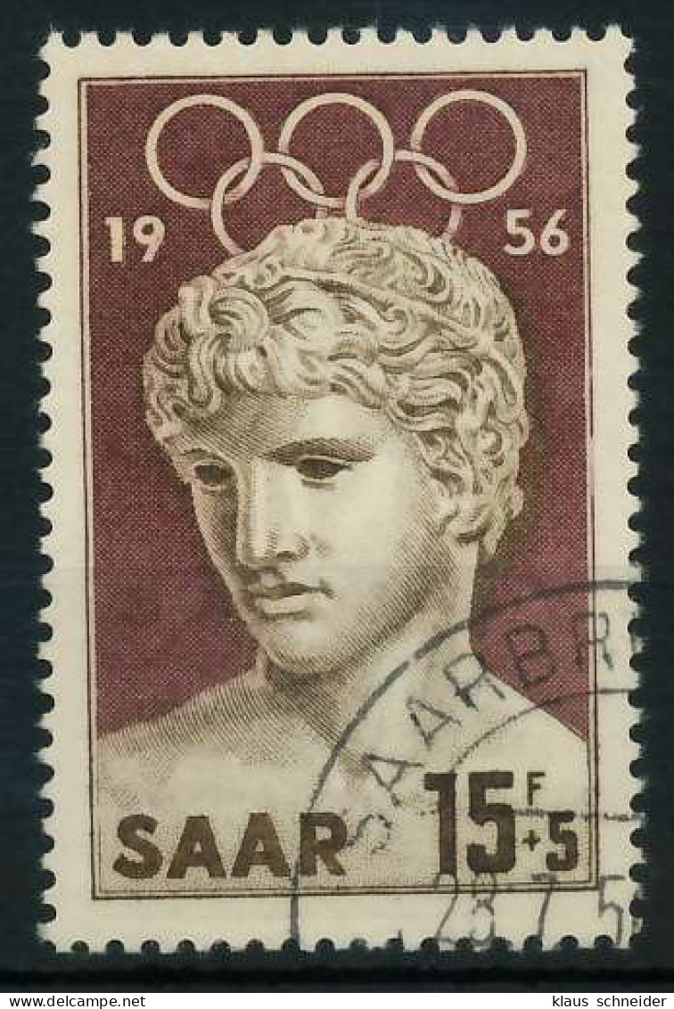 SAARLAND 1956 Nr 371 Gestempelt X885EB6 - Used Stamps
