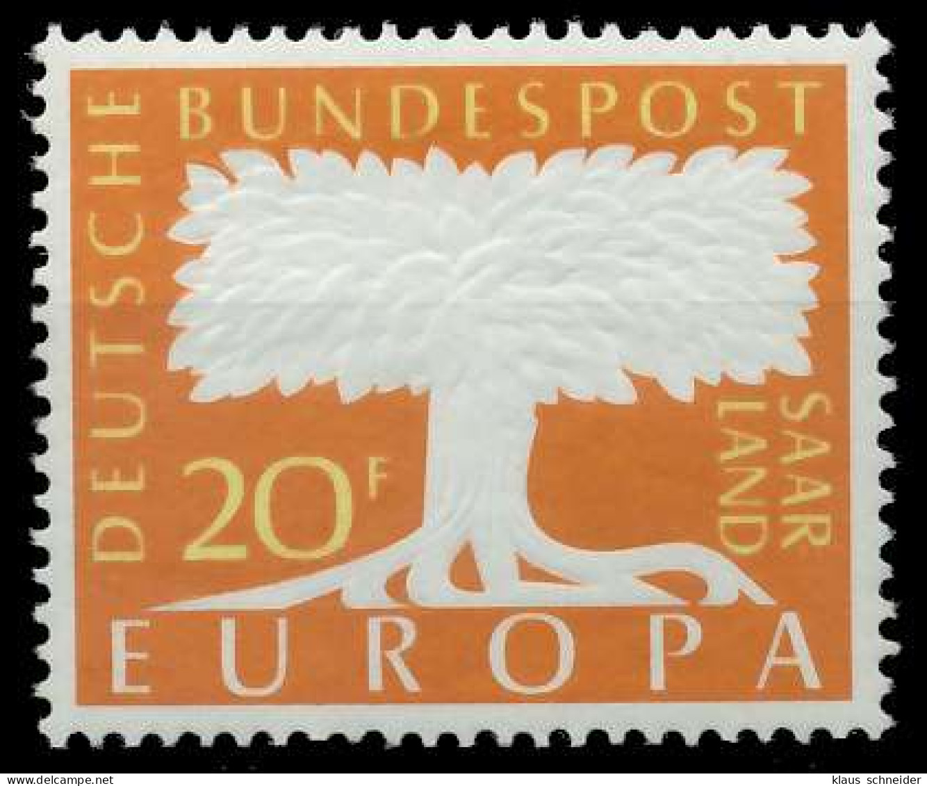 SAAR OPD 1957 Nr 402 Postfrisch X885EF2 - Unused Stamps