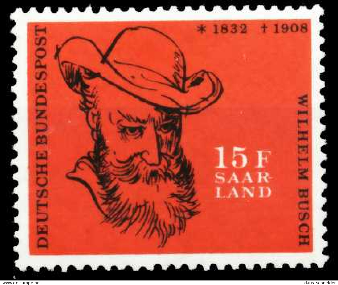 SAAR OPD 1958 Nr 430 Postfrisch S827ABE - Unused Stamps