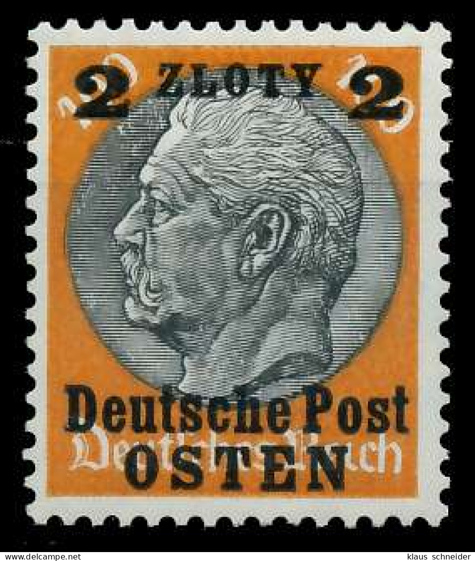 GENERALGOUVERNEMENT Nr 13 Postfrisch X889DEA - Besetzungen 1938-45