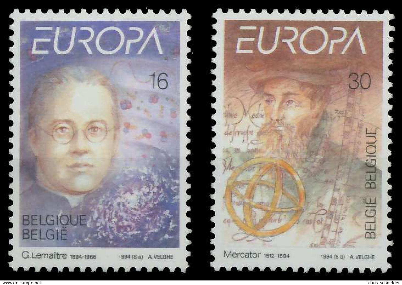 BELGIEN 1994 Nr 2607-2608 Postfrisch X08EA26 - Neufs