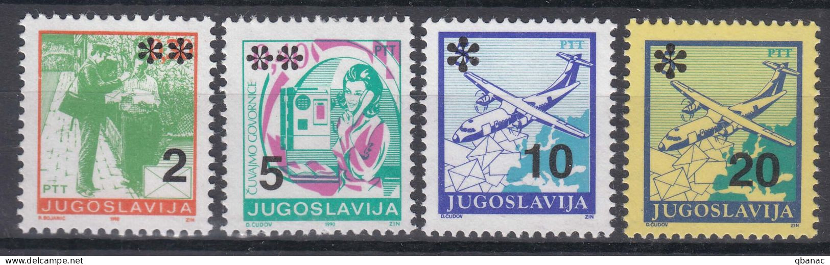 Yugoslavia 1992 Mi#2565-2568 Mint Never Hinged - Neufs