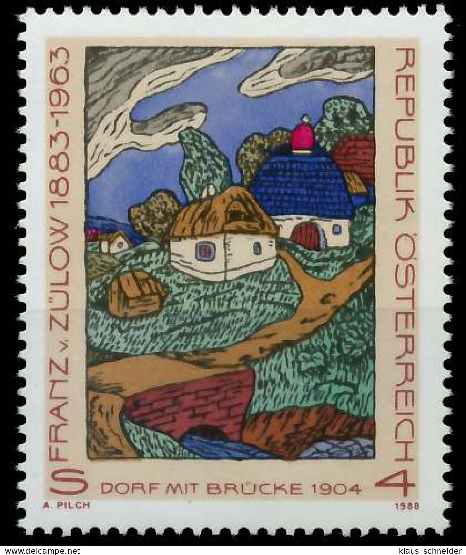 ÖSTERREICH 1988 Nr 1912 Postfrisch SD3075E - Unused Stamps