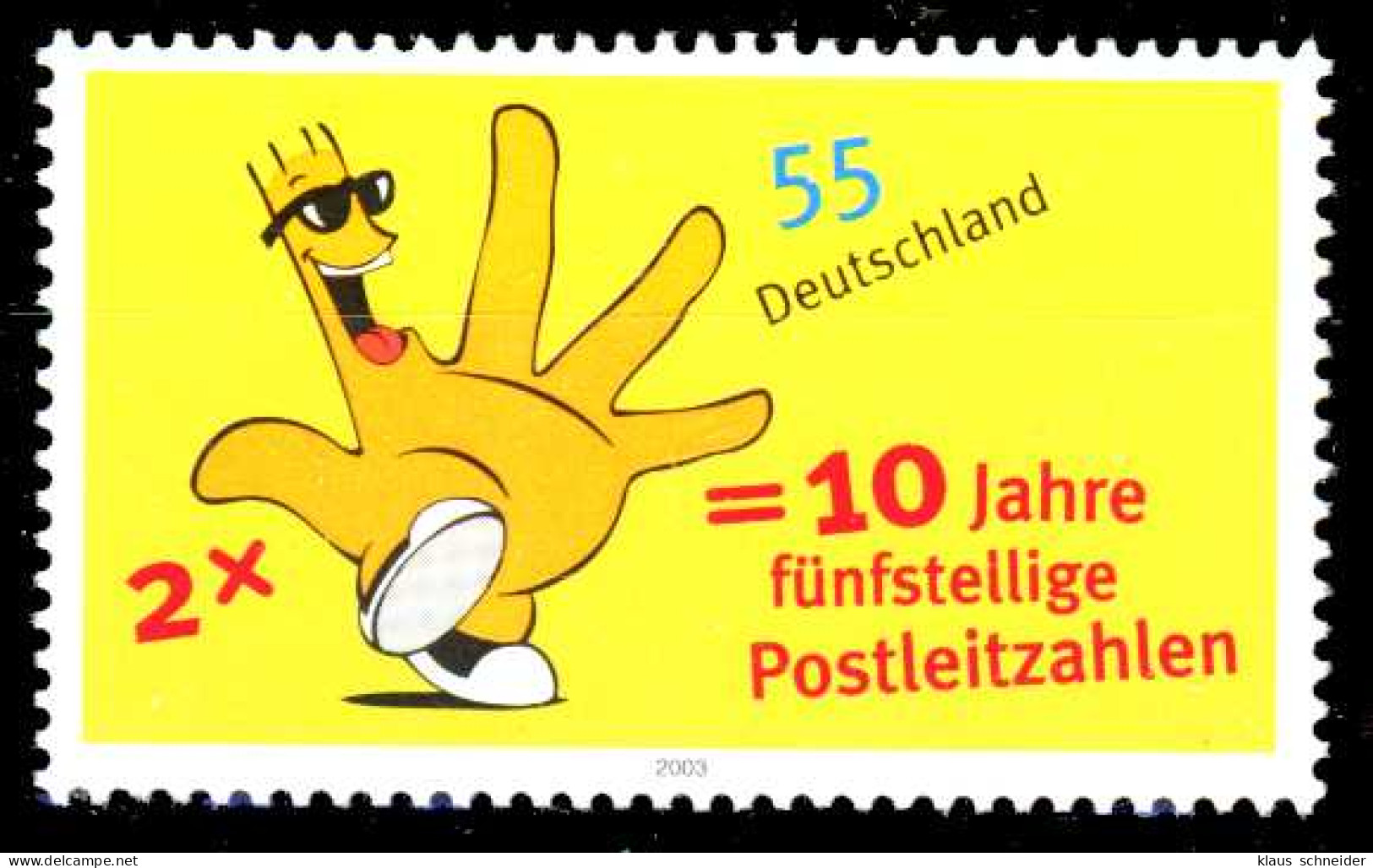 BRD BUND 2003 Nr 2344 Postfrisch SE1902E - Unused Stamps