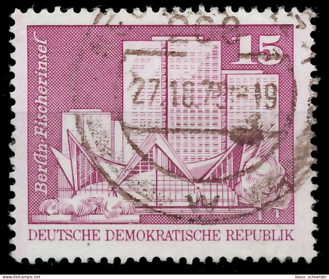DDR DS AUFBAU IN DER Nr 1853I Gestempelt X40BCEE - Used Stamps