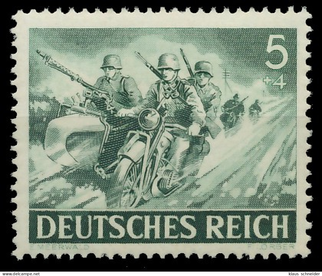 DEUTSCHES REICH 1943 Nr 833 Postfrisch S14529A - Neufs