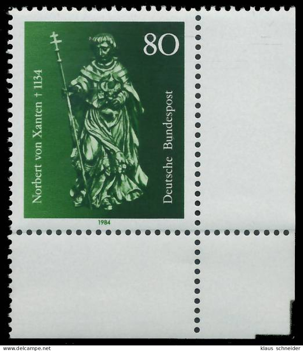 BRD BUND 1984 Nr 1212 Postfrisch ECKE-URE X57C8FA - Ungebraucht