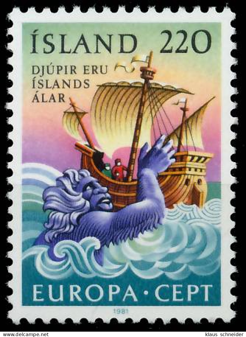 ISLAND 1981 Nr 566 Postfrisch S1D7876 - Unused Stamps