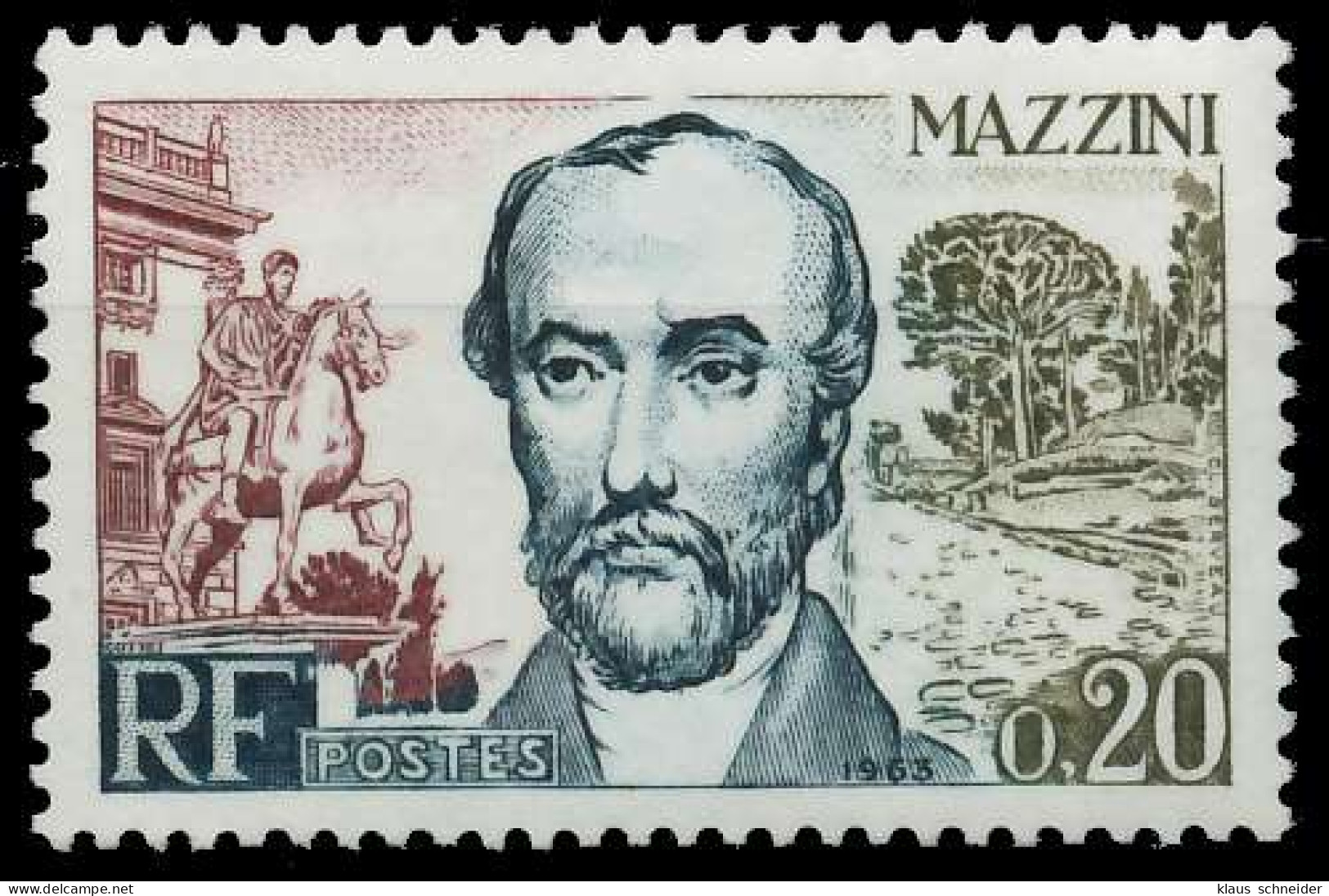 FRANKREICH 1963 Nr 1434 Postfrisch S20E0D2 - Unused Stamps