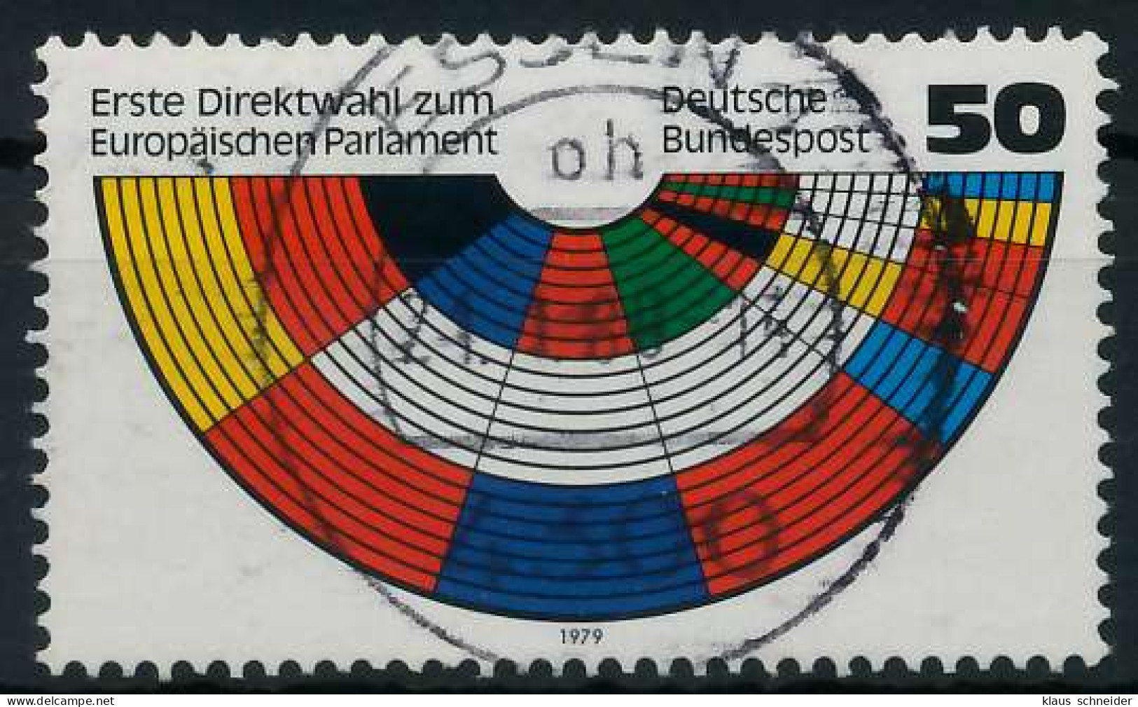 BRD BUND 1979 Nr 1002 Zentrisch Gestempelt X5EF7C6 - Used Stamps