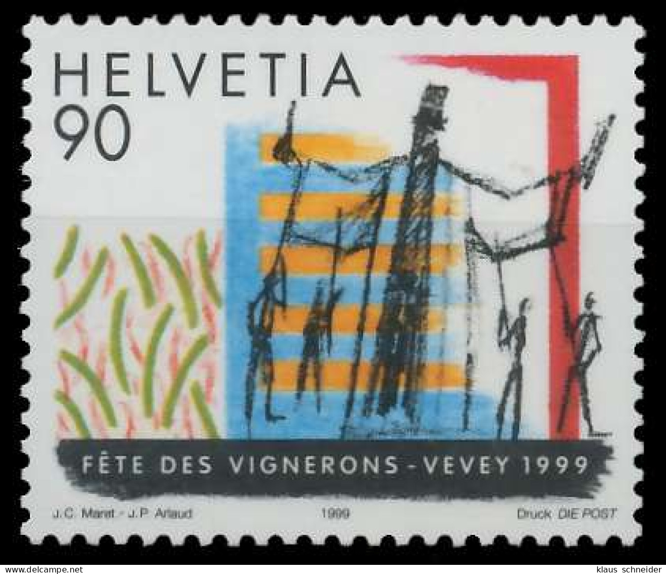 SCHWEIZ 1999 Nr 1687 Postfrisch X657B0A - Unused Stamps