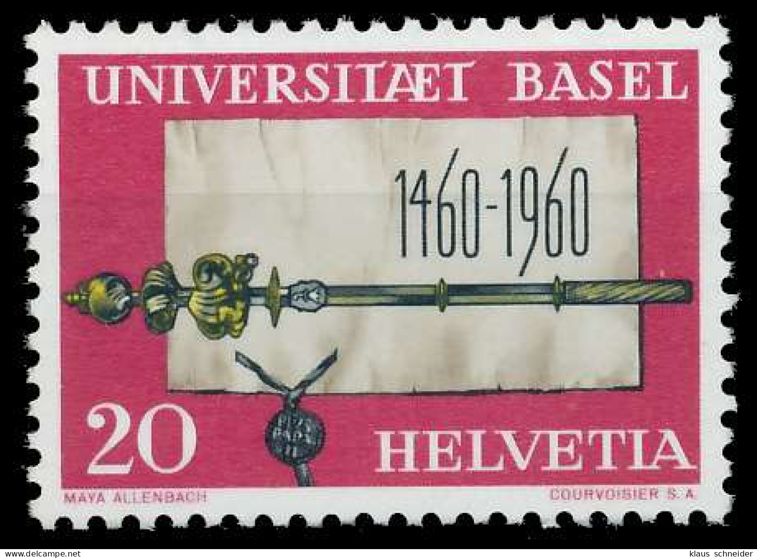 SCHWEIZ 1960 Nr 693 Postfrisch X6790DE - Unused Stamps