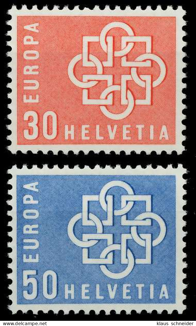 SCHWEIZ 1959 Nr 679-680 Postfrisch X679116 - Neufs